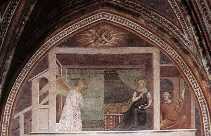 Barna da Siena The Annunciation France oil painting art